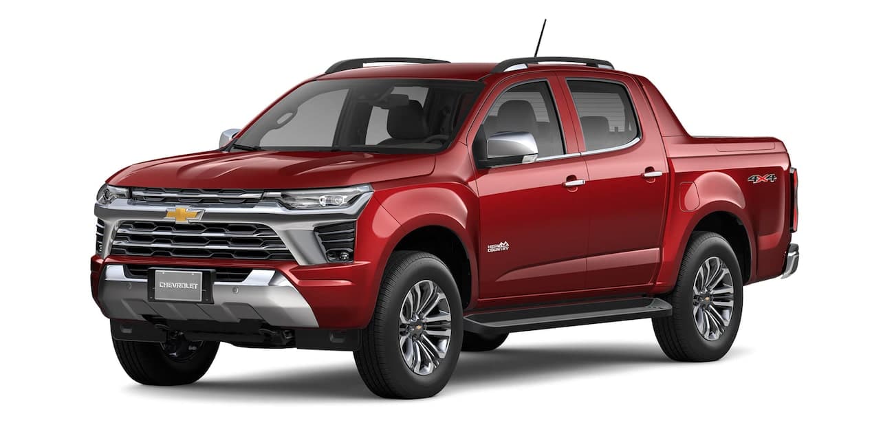 Chevrolet Nueva S10 High Country color rojo